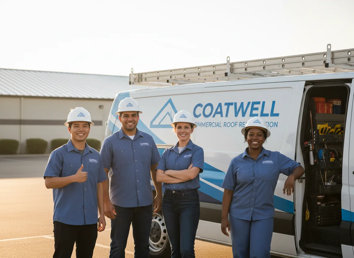 Commercial roof coating company in Pfafftown, NC